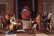 Nicolas Poussin Judgment of Solomon Sweden oil painting reproduction